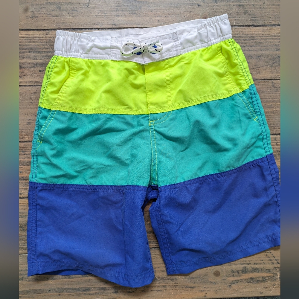 Boden swim trunks suit boys 8/9